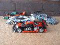 Mercedes CLK-GTR, Porsche 911 GT1, Nissan R390 GT1, Honda NSX - made by Primera man